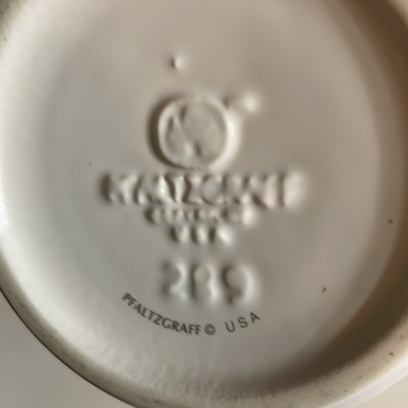 Pfaltzgraff CAPE MAY set of 2 coffee MUGS discontinued rare STONEWARE 289 - Picture 7 of 9